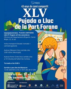 XLV Pujada a Lluc de la Part Forana