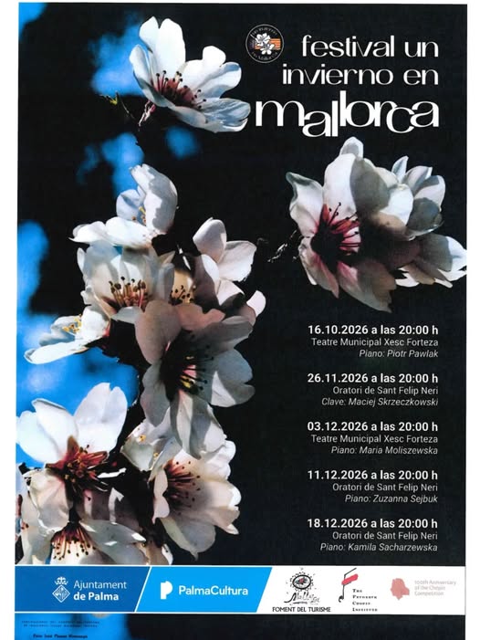 Cartel del festival Un Invierno en Mallorca